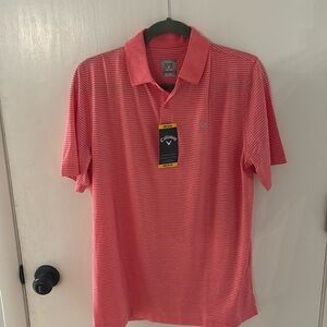 Callaway mens medium golf polo. New with tags!